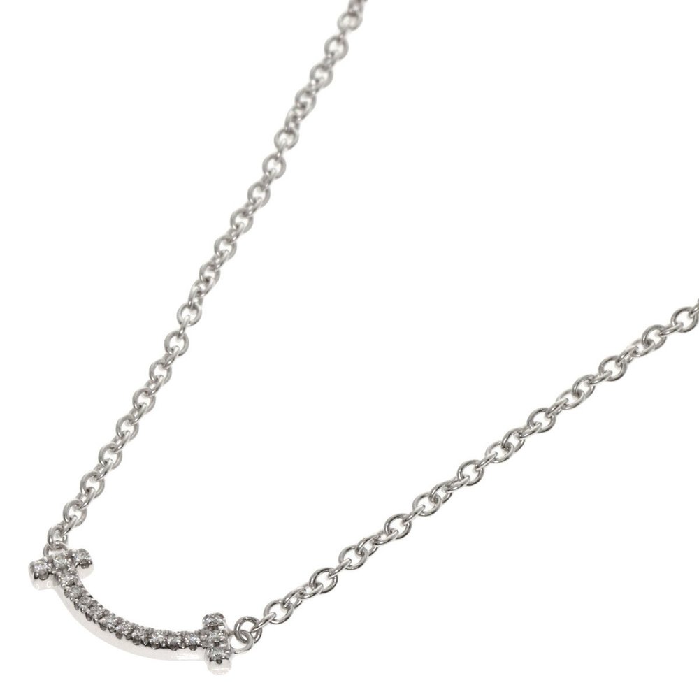 TIFFANY & CO. White Gold Diamond Charm Bracelet - Picture 2 of 6